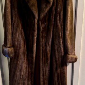 Mink Coat Full Length  (Mahogany)
